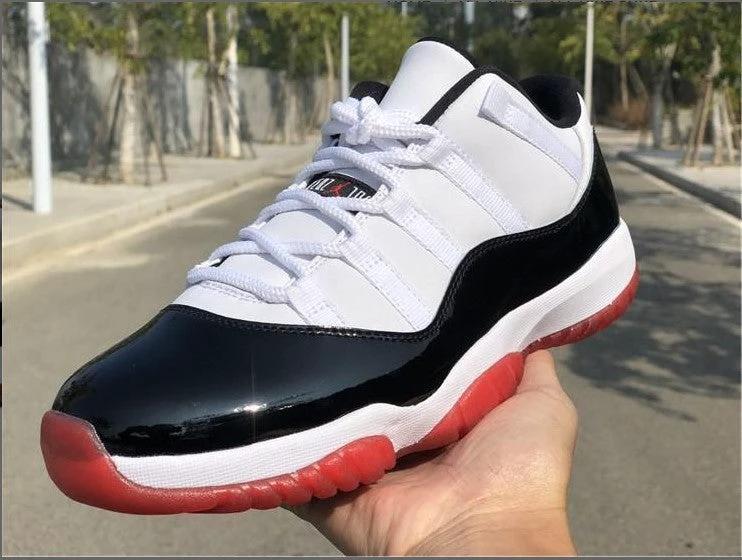 Air Jordan 11 Retro Low Concord Bred Shoes Sneakers by Air Jordan