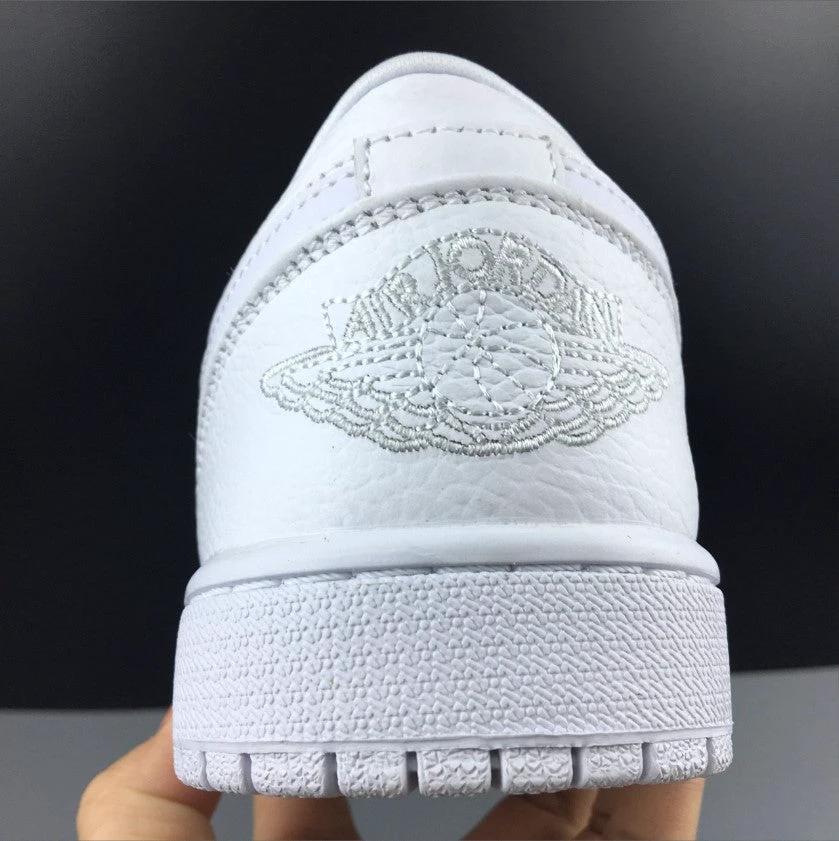Air Jordan 1 Low Triple White (2019) Shoes Sneakers by Air Jordan