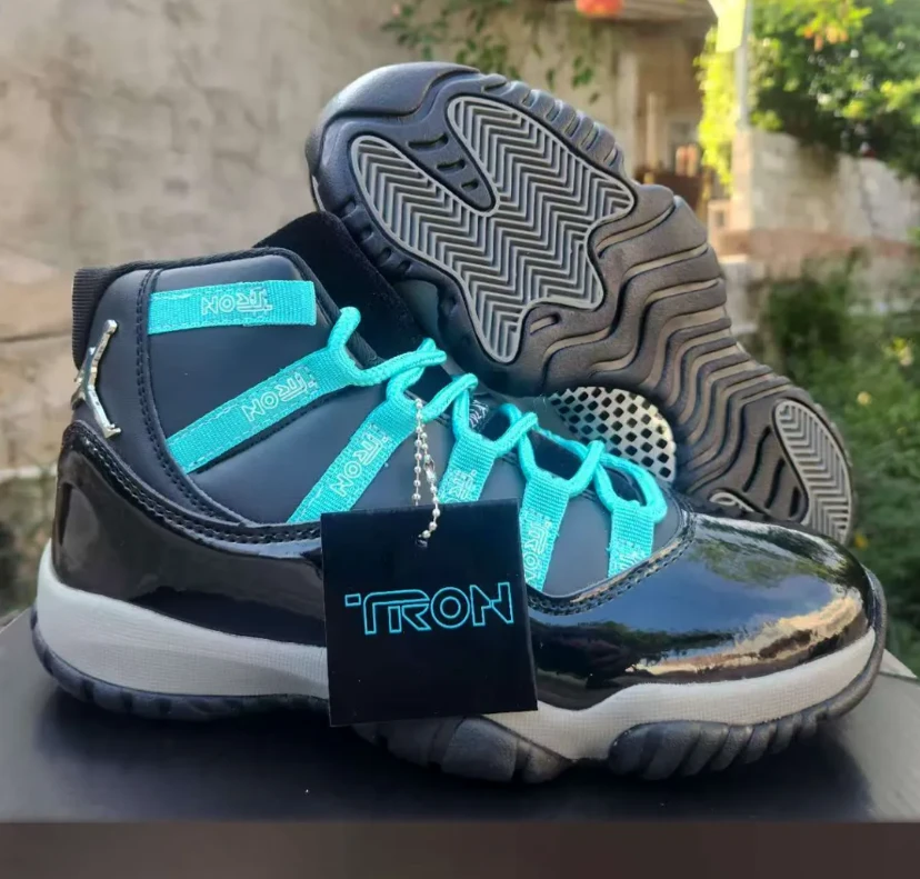 Air Jordan 11 Tron Legacy Shoes Sneaker by Air Jordan