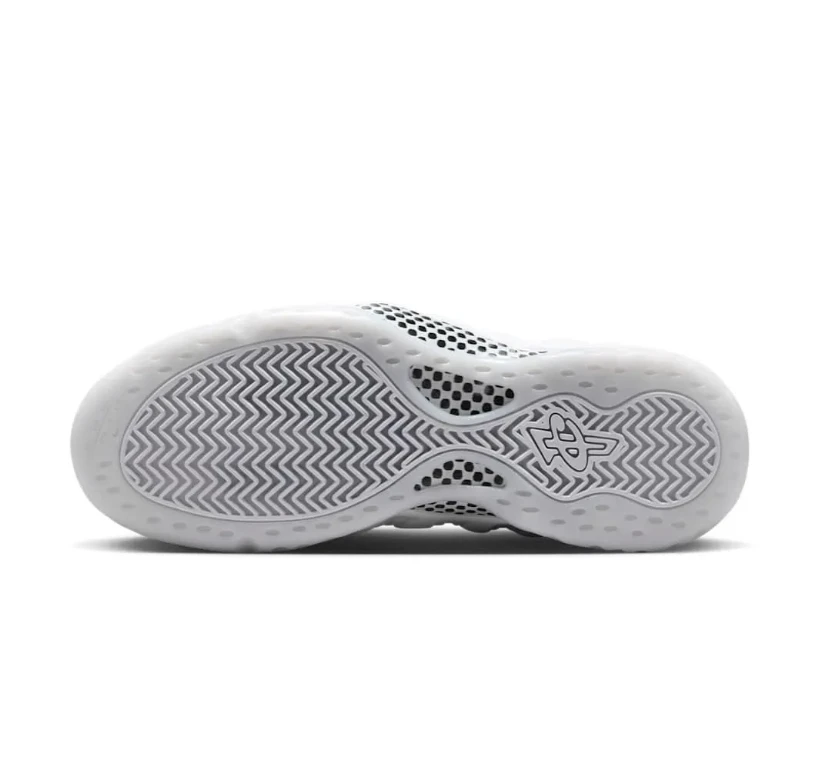 Air Foamposite One Triple White Shoes Sneakers by Air Jordan