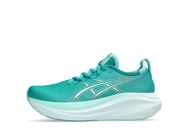 Asics Gel-Nimbus 27 Wave Teal Illuminate Mint 1012B753-400 by Air Jordan