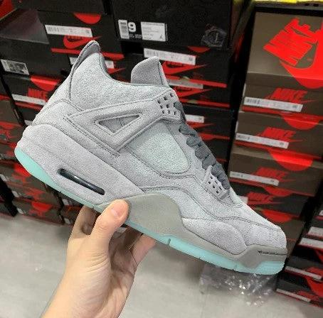 Air Jordan 4 Graffiti Grey Suede by Air Jordan