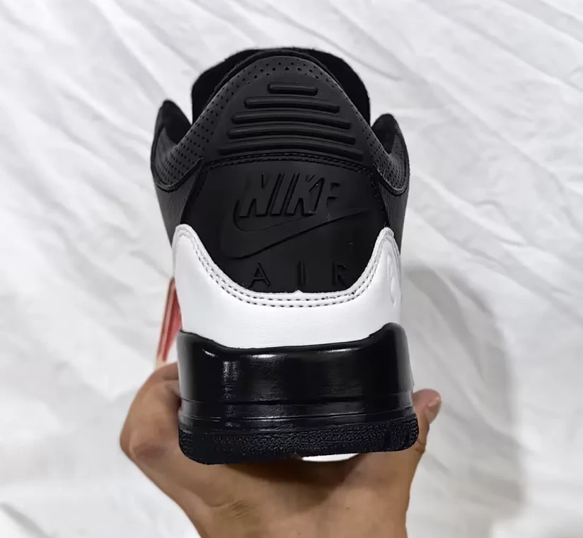 Fragment x AJ 3 Black White Sample Shoes Sneakers by Air Jordan
