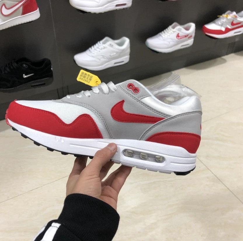 Air Max 1 Anniversary Red Shoes Sneakers by Air Jordan
