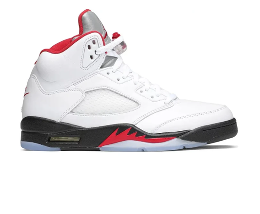 AJ 5 Fire Red Silver Tongue (2020) Shoes Sneakers by Air Jordan