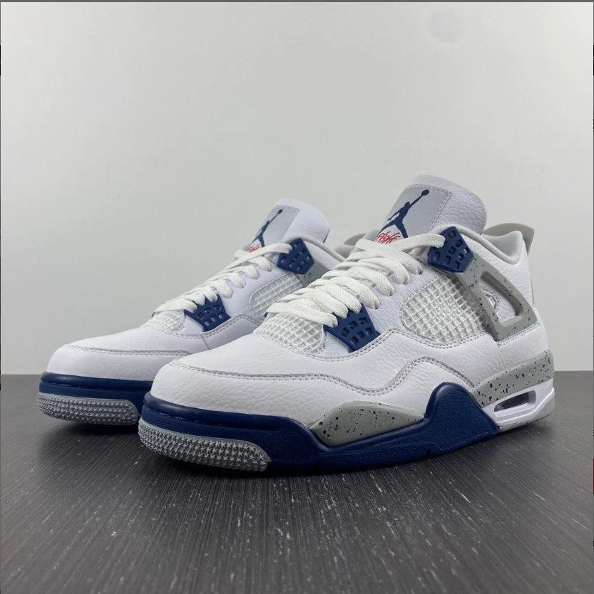 Air Jordan 4 Midnight Navy Shoes Sneakers by Air Jordan
