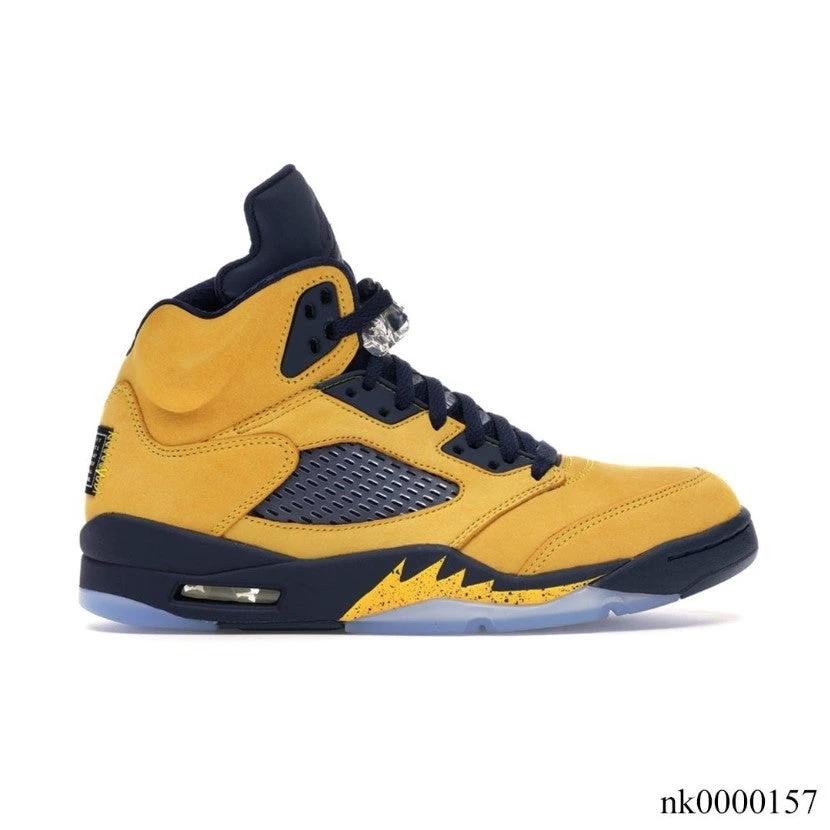 Air Jordan 5 Retro Michigan (2019) Shoes Sneakers by Air Jordan