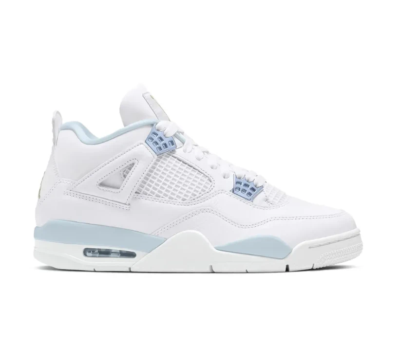 Air Jordan 4 Aluminum Shoes Sneakers by Air Jordan