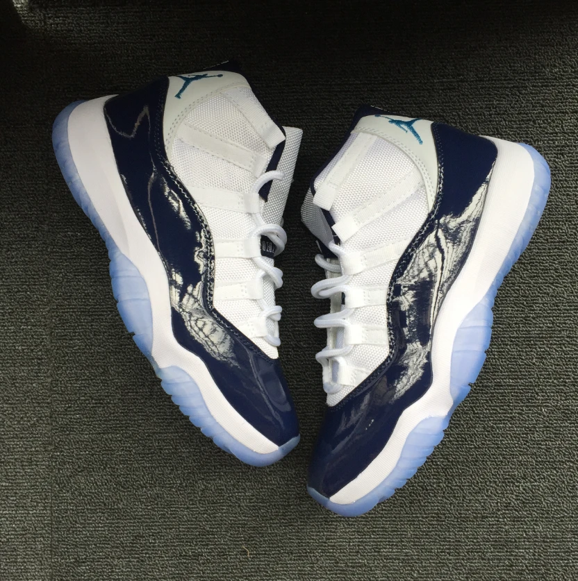 Air Jordan 11 White Blue by Air Jordan