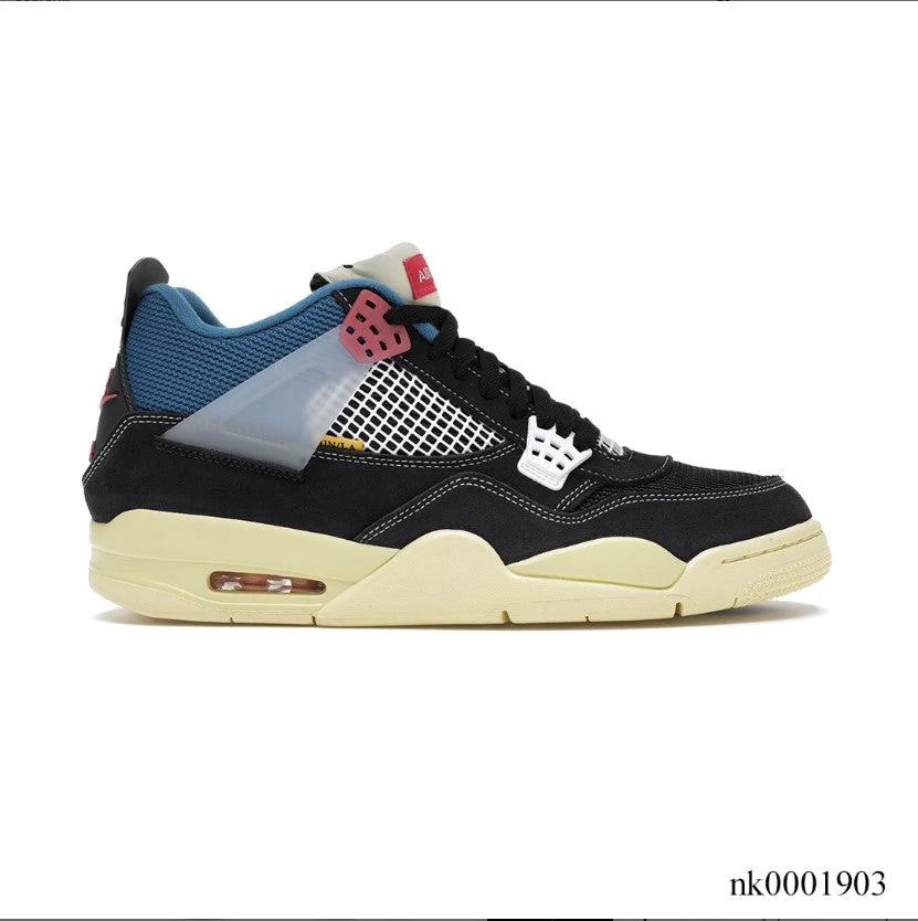 Air Jordan 4 Retro Union Off Noir Shoes Sneakers by Air Jordan
