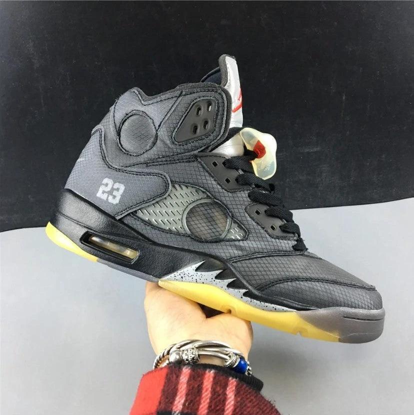 Air Jordan 5 Retro OW Black Shoes Sneakers by Air Jordan