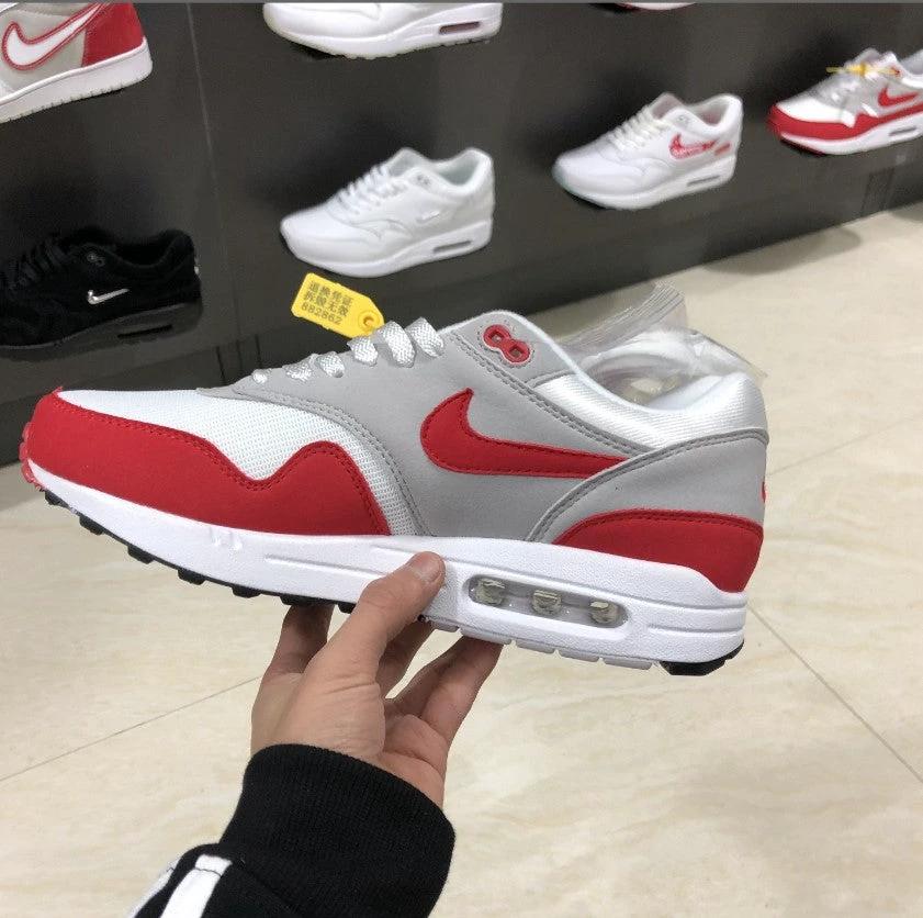 Air Max 1 Anniversary Red Shoes Sneakers by Air Jordan
