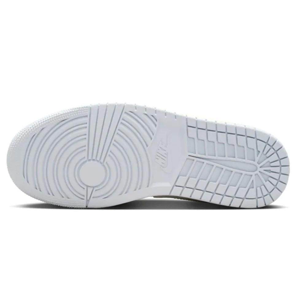 Air Jordan 1 Low Sail Aura Shoes Sneakers by Air Jordan