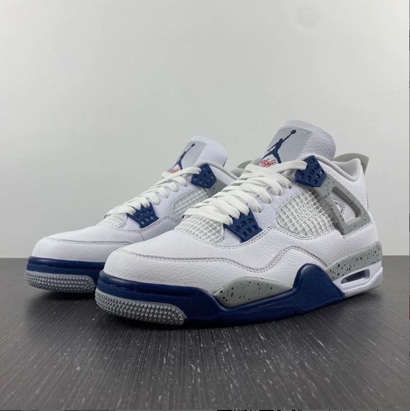 Air Jordan 4 Midnight Navy Shoes Sneakers by Air Jordan