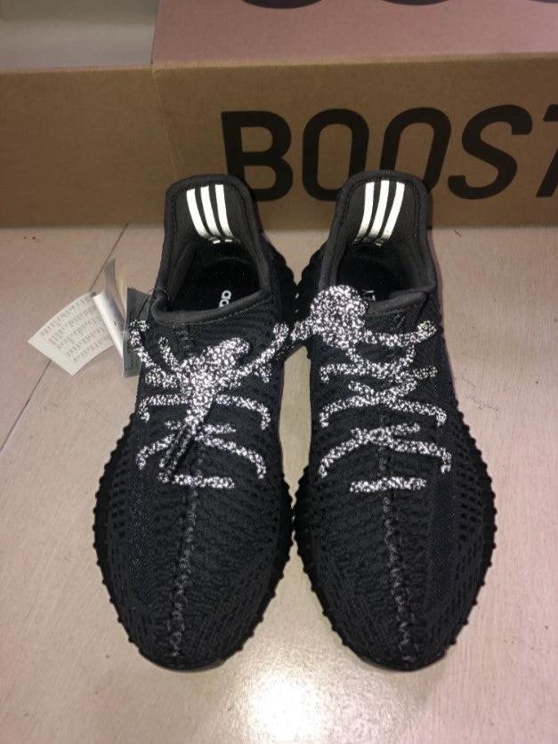 Yeezy Boost 350 V2 Black (Non-Reflective) Shoes Sneakers by Air Jordan
