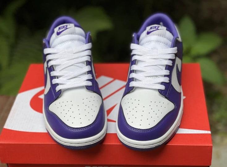 Dunk Low Championship Court Purple Shoes Sneakers by Air Jordan