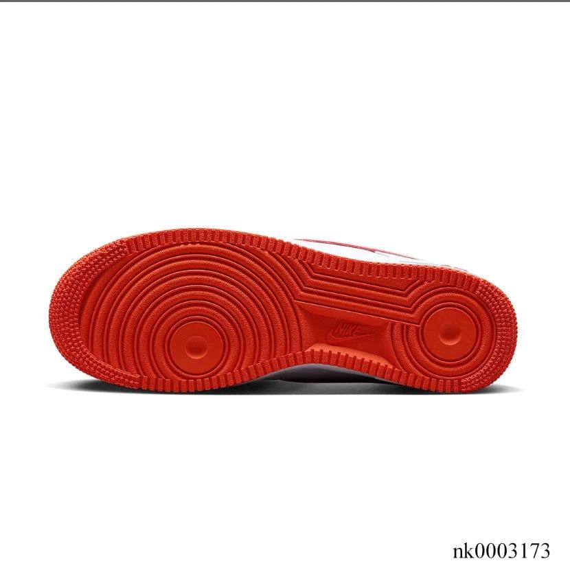 Air Force 1 Low White Picante Red Shoes Sneakers by Air Jordan