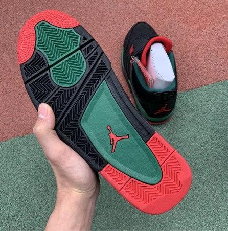 Air Jordan 4 Black Green by Air Jordan