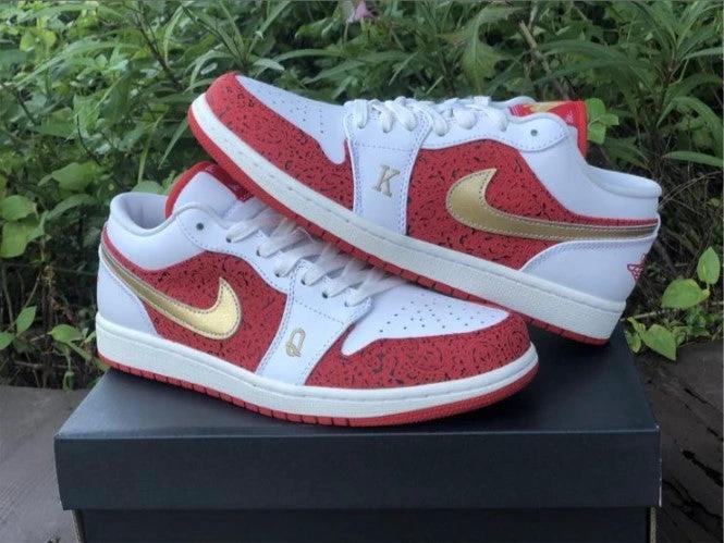 Air Jordan 1 Low Spades Shoes Sneakers by Air Jordan