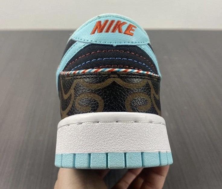 Dunk Low Barber Shop Black Shoes Sneakers by Air Jordan