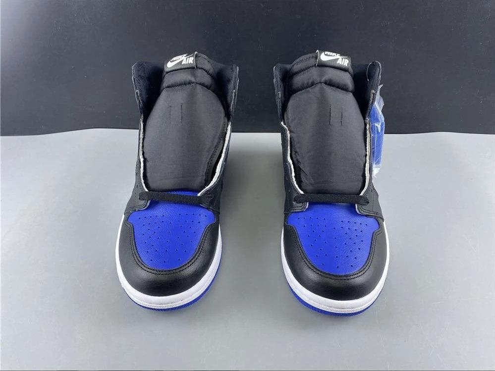 Air Jordan 1 Retro High Black Game Royal Shoes Sneakers by Air Jordan