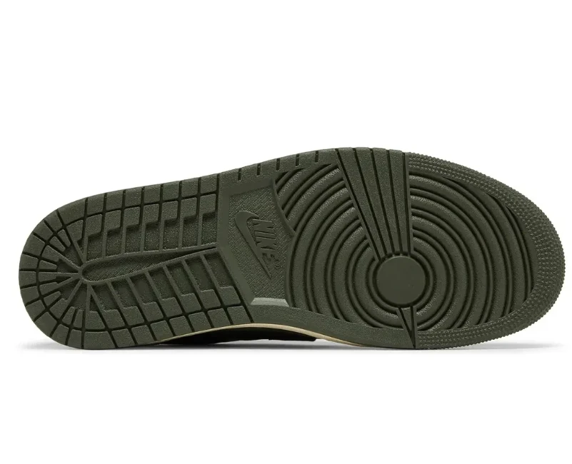Travis Scott x AJ 1 Low Medium Olive Shoes Sneakers by Air Jordan