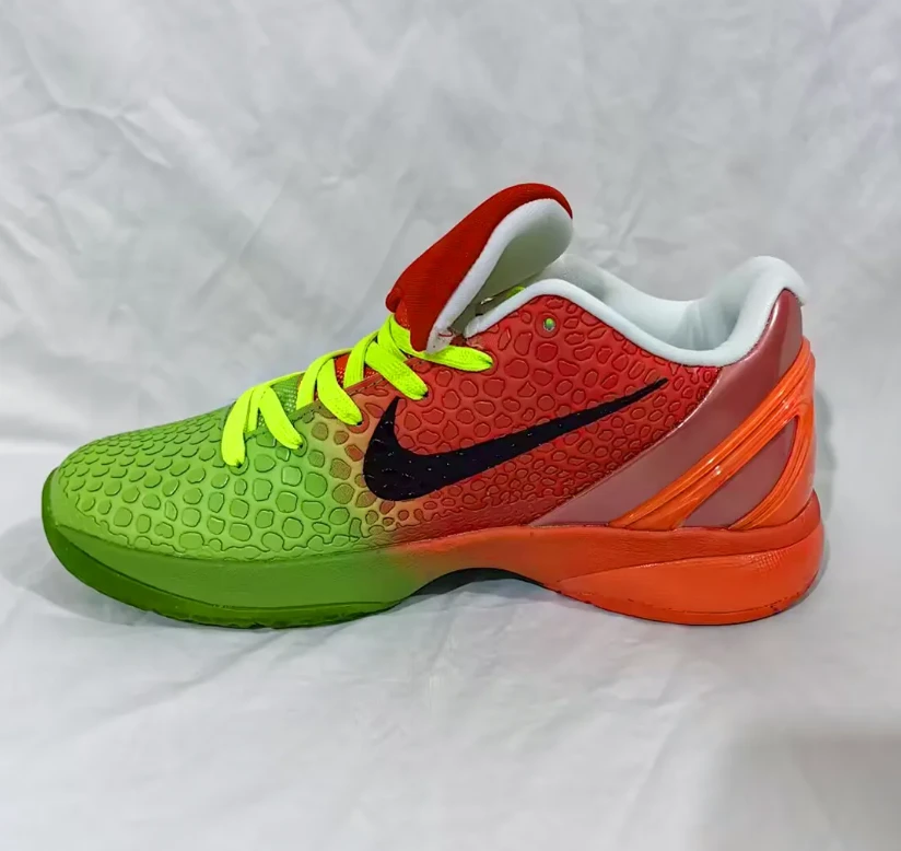 Kobe 6 Protro Grinch Custom Shoes Sneakers by Air Jordan