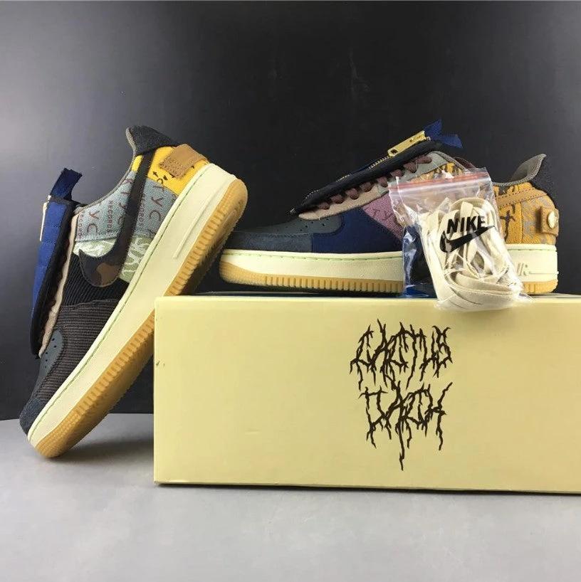 Air Force 1 Low Travis Scott Cactus Jack Shoes Sneakers by Air Jordan