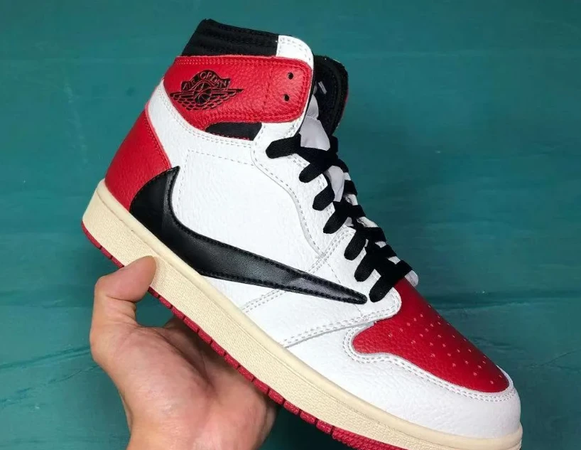 Fragment x Travis Scott x AJ 1 High Chicago Shoes Sneakers by Air Jordan