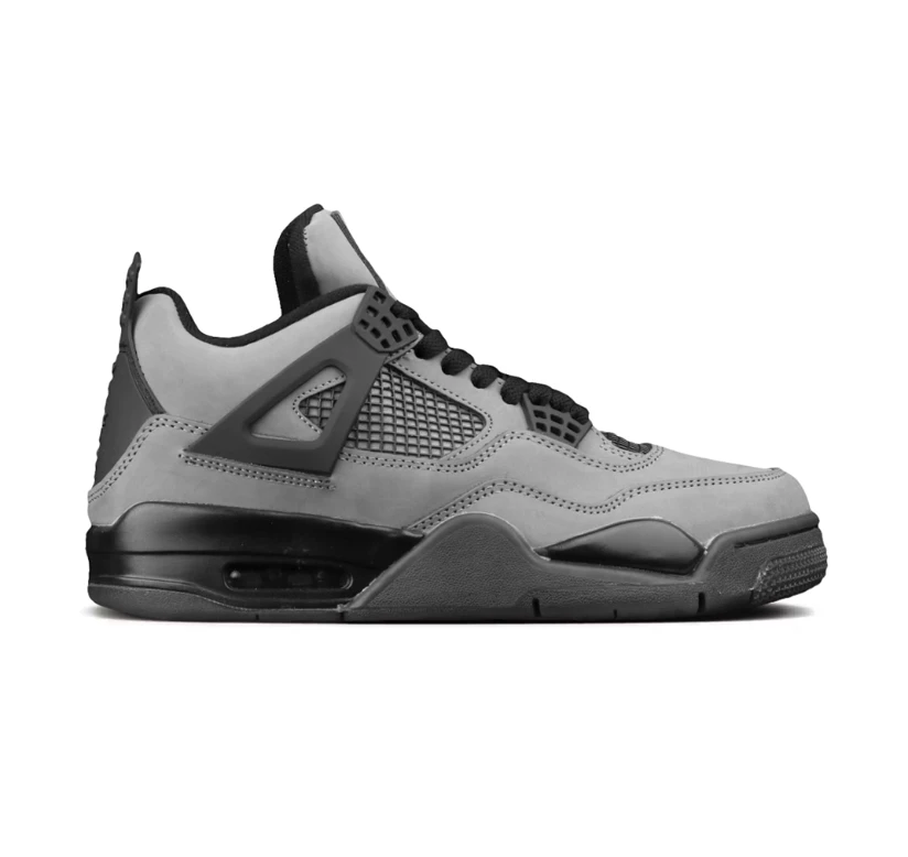 Travis Scott xAir Jordan 4 Dark Gray Black Shoes Sneakers by Air Jordan