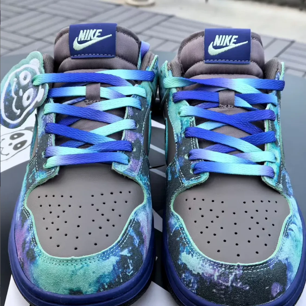 Dunk Low Panda Galaxy Shoes Sneakers by Air Jordan