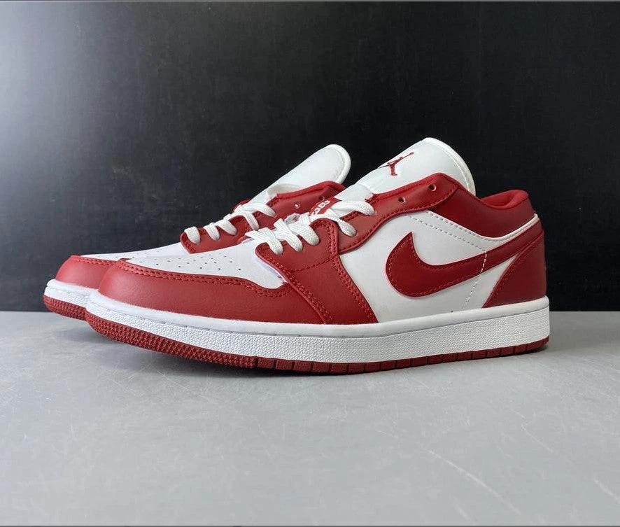Air Jordan 1 Low Gym Red White Shoes Sneakers by Air Jordan