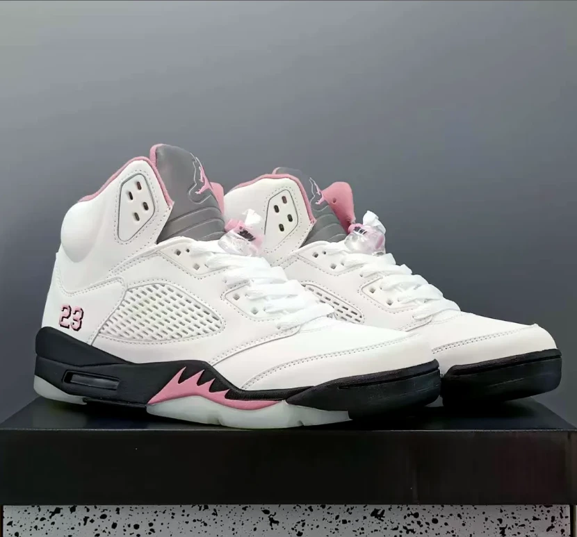Air Jordan 5 35th Anniversary Medium Soft Pink Shoes Sneakers by Air Jordan