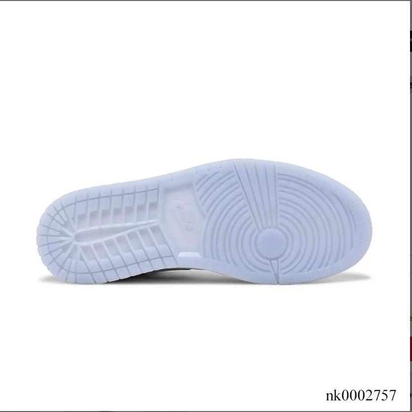 Air Jordan 1 Low White Wolf Grey Shoes Sneakers by Air Jordan
