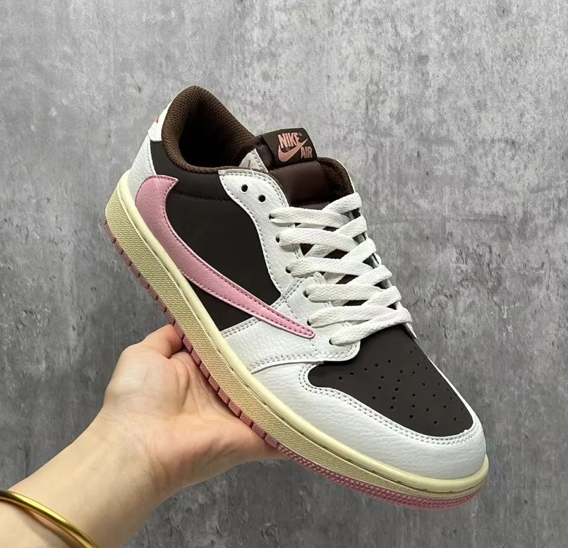 Travis Scott xAir Jordan 1 Low Dark Pony Shoes Sneakers by Air Jordan
