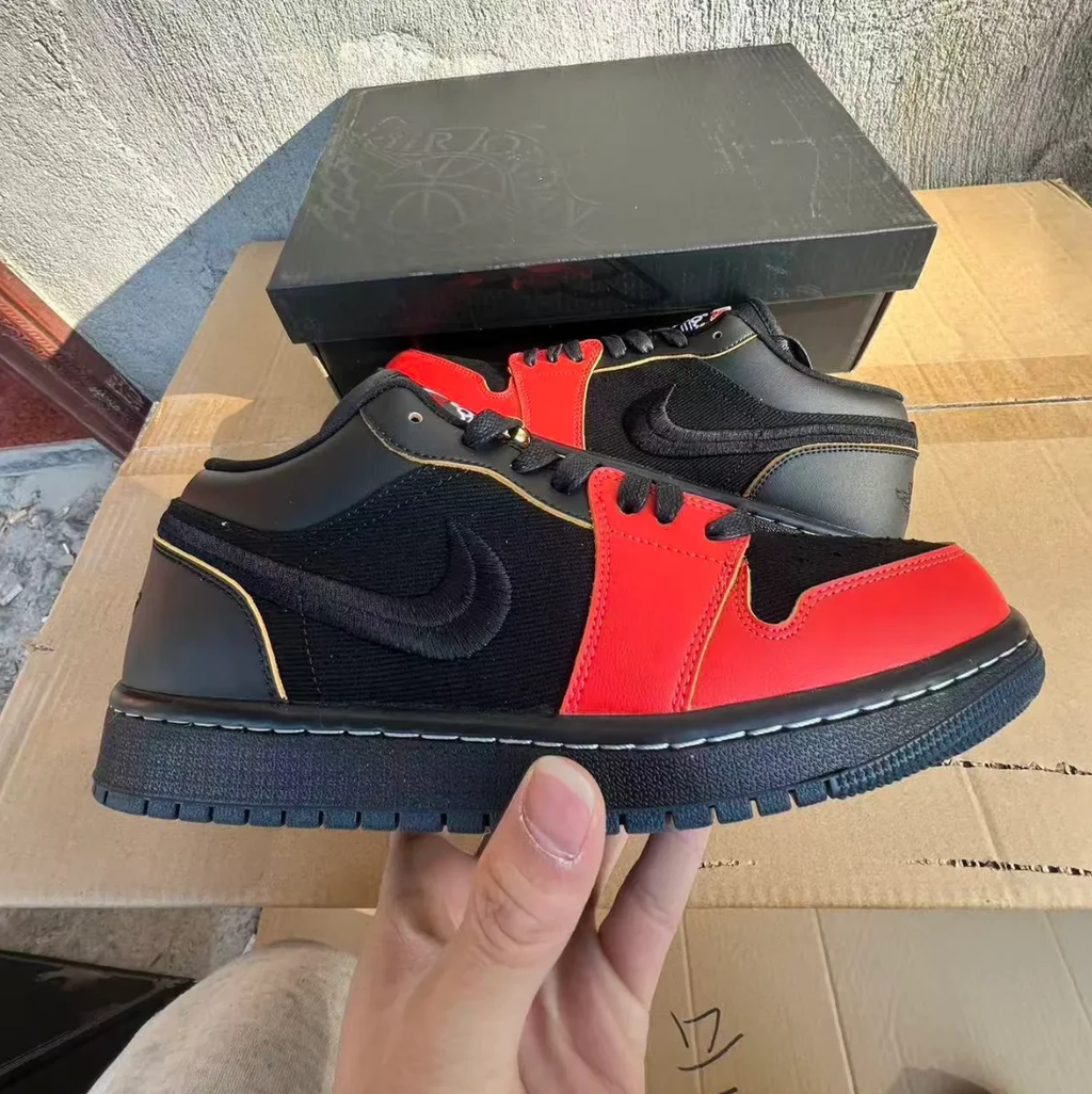 Air Jordan 1 Low Lucky Cat Shoes Sneakers by Air Jordan