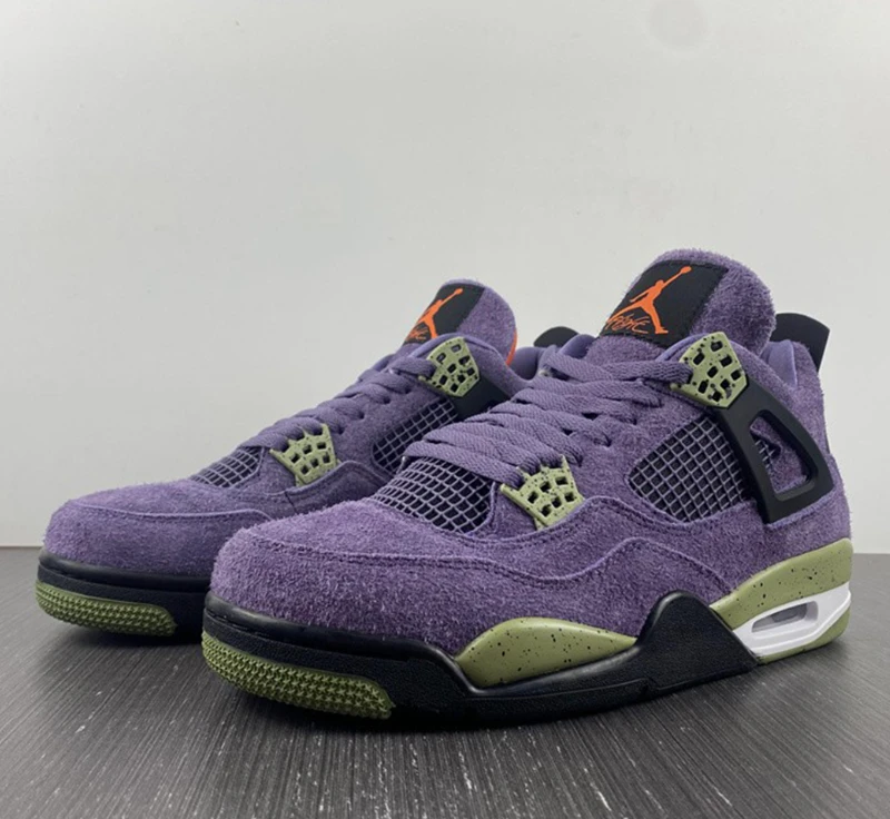 Air Jordan 4 Canyon Purple Shoes Sneakers by Air Jordan