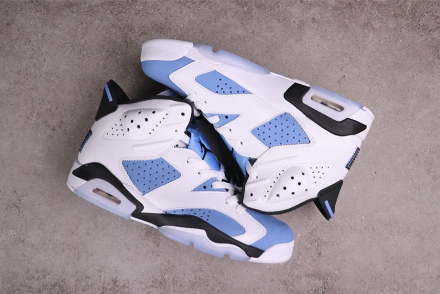 Air Jordan 6 Retro UNC White Carolina Blue by Air Jordan
