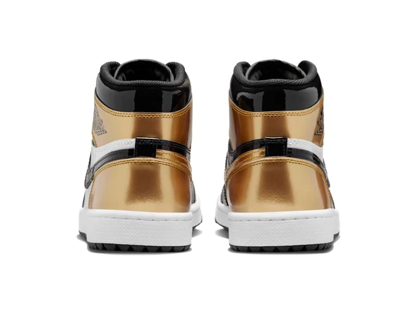 Air Jordan 1 High Gold Toe Shoes Sneakers by Air Jordan