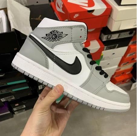 Air Jordan 1 Mid Light Smoke Grey by Air Jordan