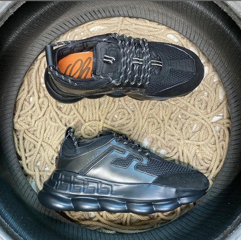 Chain Reaction Full Black Shoes Sneakers 2 by Air Jordan