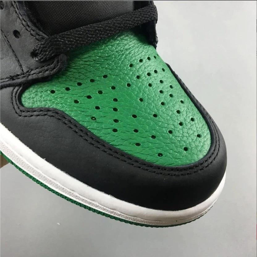 Air Jordan 1 Retro High Pine Green Black Shoes Sneakers by Air Jordan