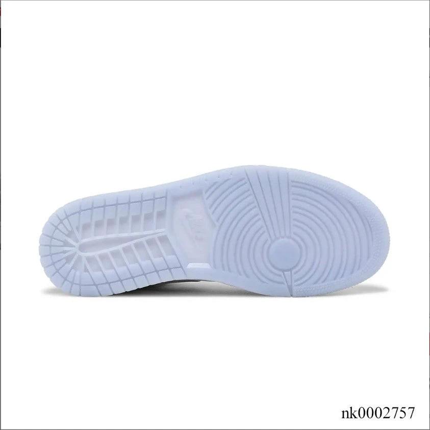 Air Jordan 1 Low White Wolf Grey Shoes Sneakers by Air Jordan