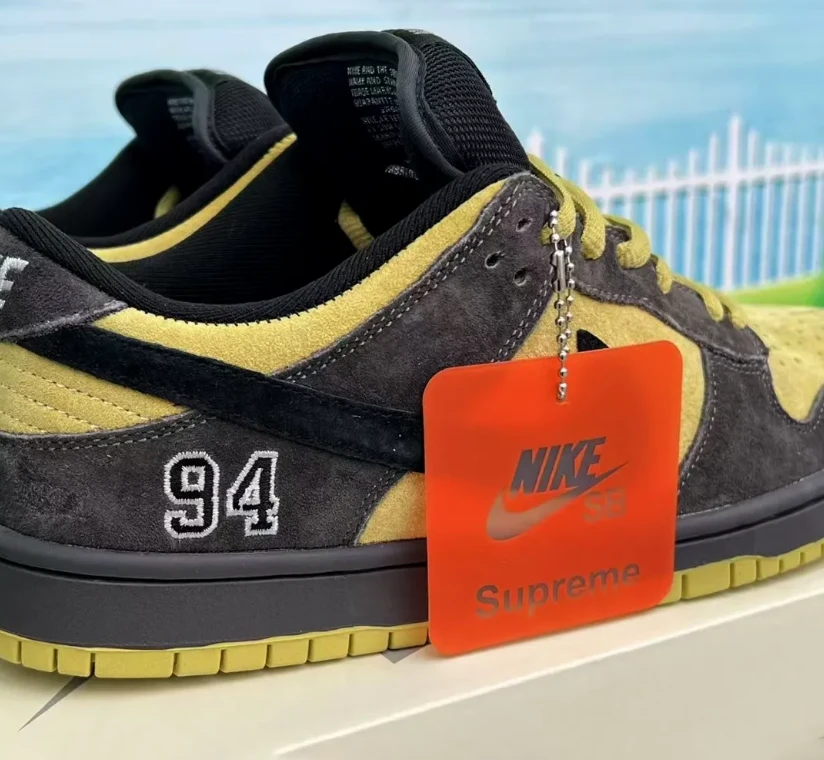 SUP x Dunk Low SB Camper Green Shoes Sneakers by Air Jordan