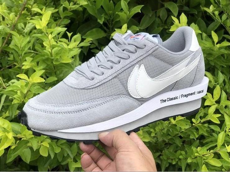 Fragment x Sacai x LDWaffle Light Smoke Grey Shoes Sneakers by Air Jordan
