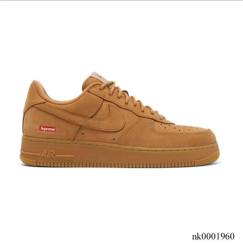 Air Force 1 Low SP Supreme Wheat Shoes Sneakers by Air Jordan