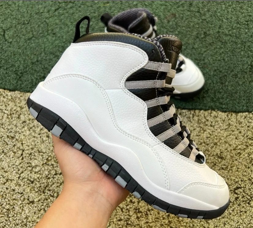 Air Jordan 10 Retro Steel Shoes Sneakers by Air Jordan