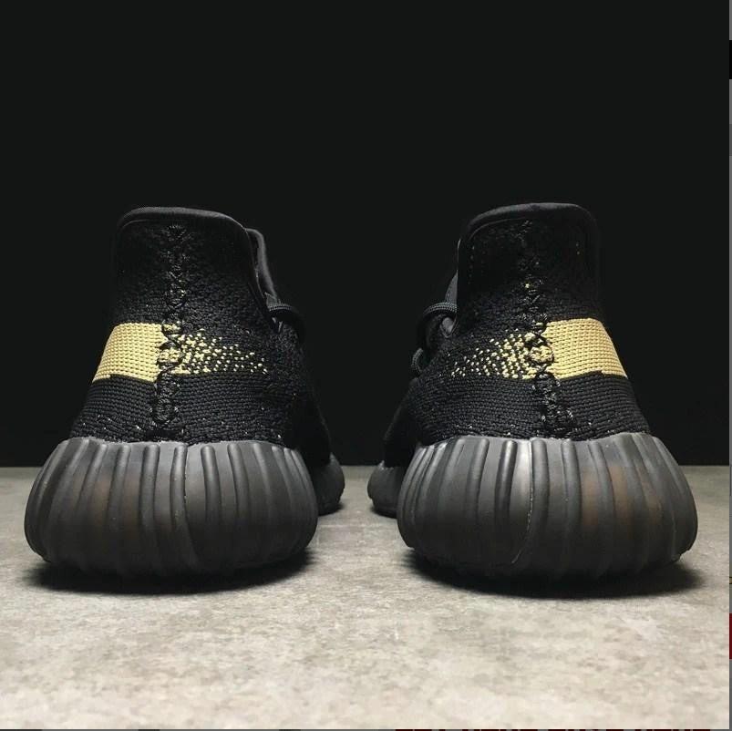 Yeezy Boost 350 V2 Core Black Green Shoes Sneakers by Air Jordan