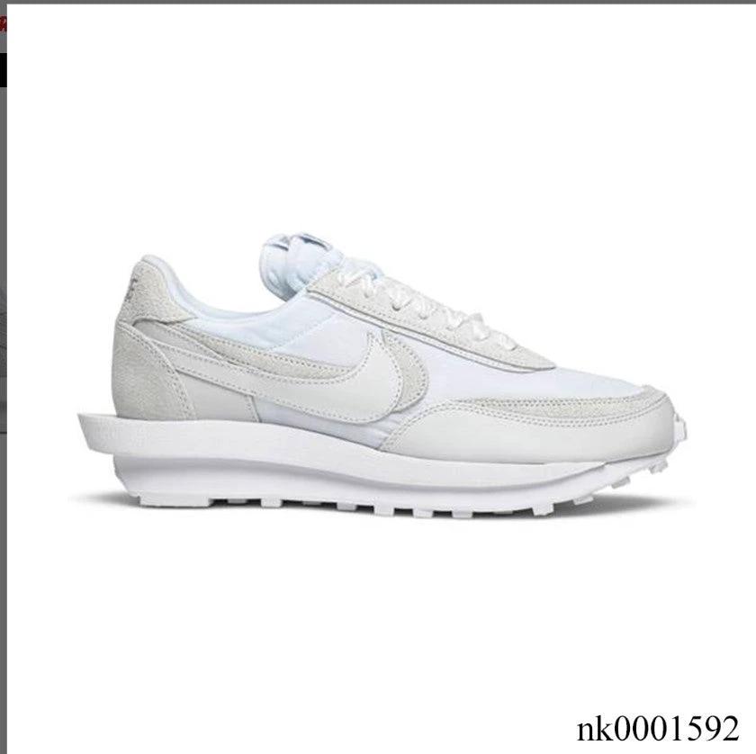 Sacai x LDWaffle White Nylon Shoes Sneakers by Air Jordan