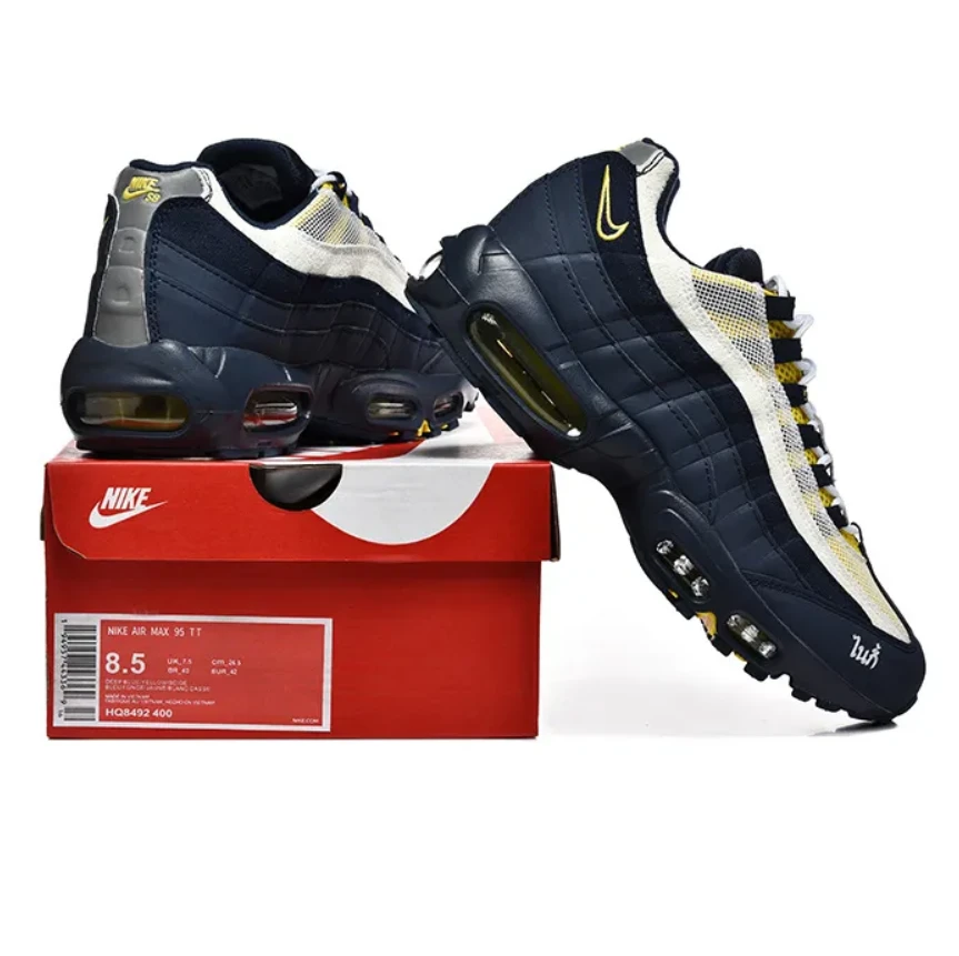 Eric Koston x AM 95 SB Obsidian Speed Yellow Shoes Sneakers by Air Jordan